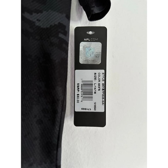 NFL Saints Combine Training T Shirt Mens Black Gold Camo Football M NWT - Picture 4 of 6